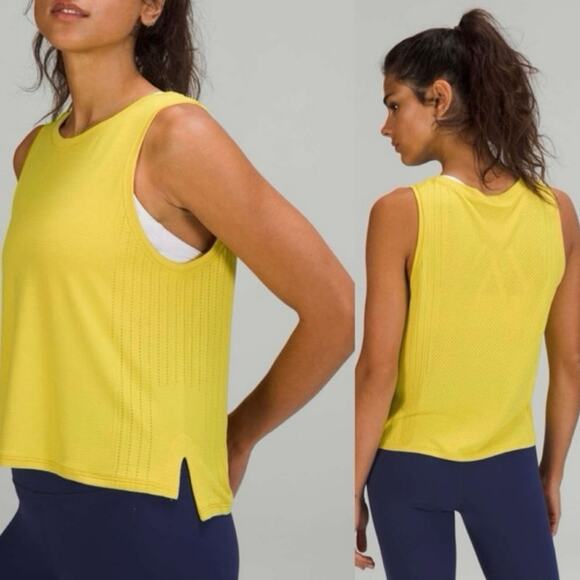Lululemon Train to Be Tank Top In Soleil - Picture 1 of 7
